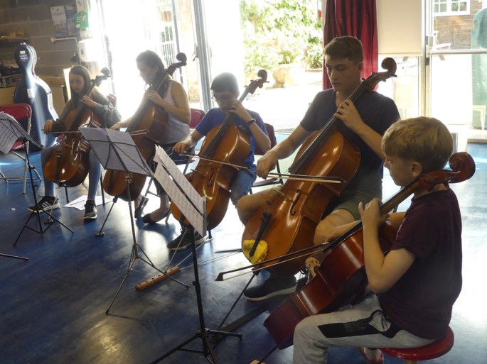 Summer School Cello Ensemble