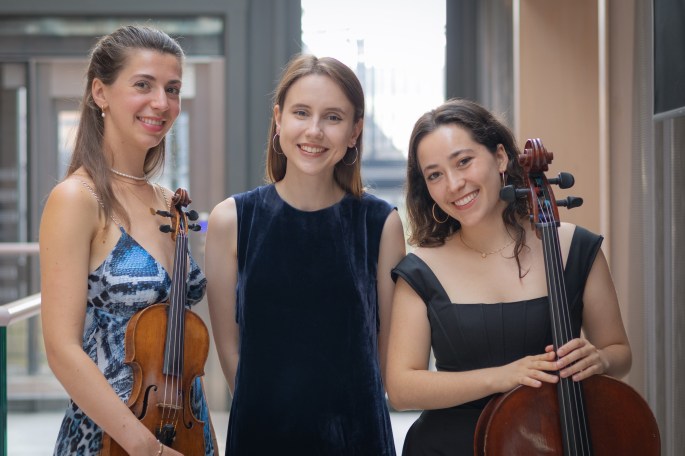3 female musicians Fiesole Trio